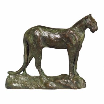 Tom Corbin / Author's sculpture / Leopard #2 S3040-2