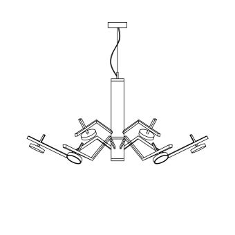 Euroluce Lampadari / Pendants & Suspension Lights / Vector 4+4