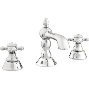Bronces Mestre / Washbasin Fittings / Three holes basin set 035001.000.50
