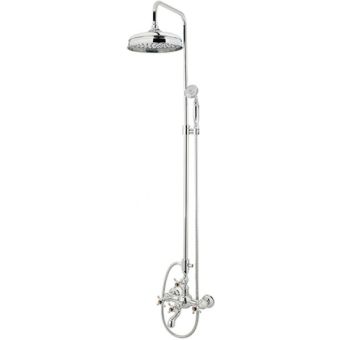 Bronces Mestre / Shower Sets / Bath shower set with column and tiger eye stone 035016.CTG.50