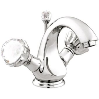 Bronces Mestre / Washbasin Fittings / One hole basin mixer with Swarovski crystal 036205.000.50
