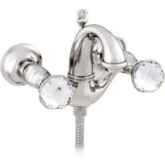 Bronces Mestre / Bath-Shower Fittings / Bath shower set with Swarovski crystal 037218.C00.50