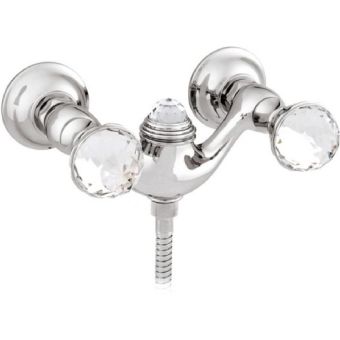 Bronces Mestre / Bath-Shower Fittings / Shower mixer with Swarovski crystal 037219.CS0.50