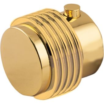 Bronces Mestre / Knobs for Shower Systems / Knob kit for shower system with Pacifica std brass ring 037446.000.00