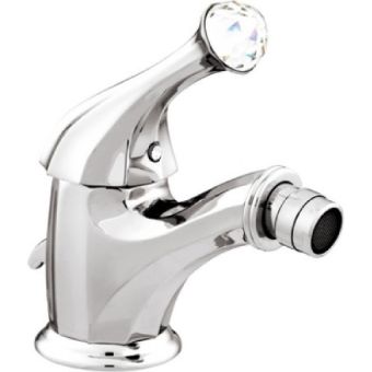 Bronces Mestre / Bidet Fittings / Bidet monolever with Swarovski crystal 038123.000.50