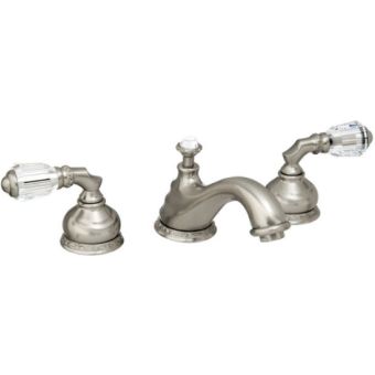 Bronces Mestre / Washbasin Fittings / Three holes basin set with Swarovski crystal 041601.A00.62