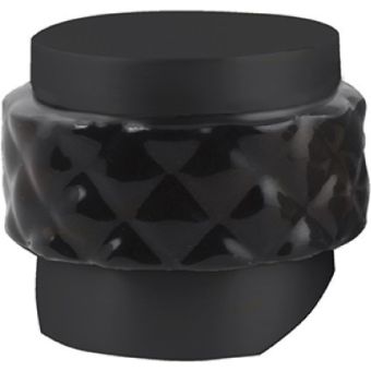 Bronces Mestre / Knobs for Shower Systems / Monolever handle kit for shower system with black porcelain 065547.N00.84