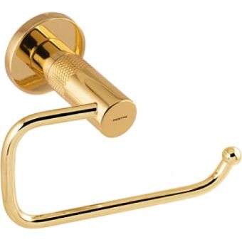 Bronces Mestre / Toilet Roll Holders / Soho with Decorated brass ring 071077.P00.01