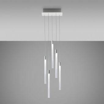 Fabbian / LED Ceiling Lights / Multispot Tooby F32 5 spots 30x15cm