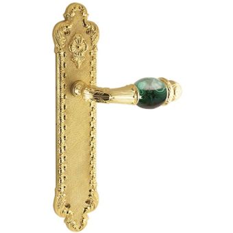 Bronces Mestre / Door Handles / Treasure Precious Malachite 0A2841.ML0.01