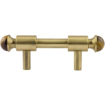 Bronces Mestre / Furniture Handles / Mihrab with tiger eye stone 0T5000.TG64.30