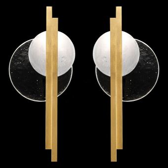 Fine Art Handcrafted Lighting / Wall Sconces / Selene 26″ 920550 921650