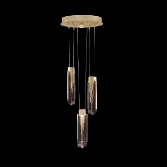 Fine Art Handcrafted Lighting / Pendants & Suspension Lights / Arpeggio 16″W Round Pendant