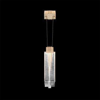 Fine Art Handcrafted Lighting / Pendants & Suspension Lights / Arpeggio 4.5″W Square Pendant
