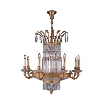 Mariner / Chandeliers / Casted Bronze & Scholer crystal 20107.0