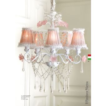 Il Paralume Marina / Pendants & Suspension Lights / 1627/CH5/BI/RS