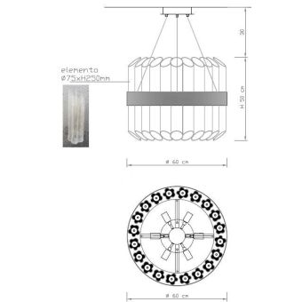 Il Paralume Marina / Chandelier / 1966_V2
