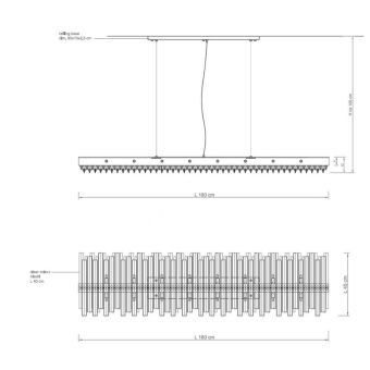 Il Paralume Marina / Island Lighting / 2055/NL/L180