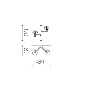 Il Paralume Marina / Wall Sconces / IL-2130/A2/NL