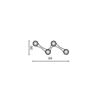 Il Paralume Marina / Ceiling Lamp / 2198/BI