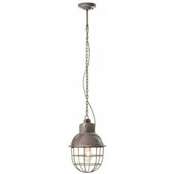 Ferroluce / Industrial Cage Pendant Lamp / C1770