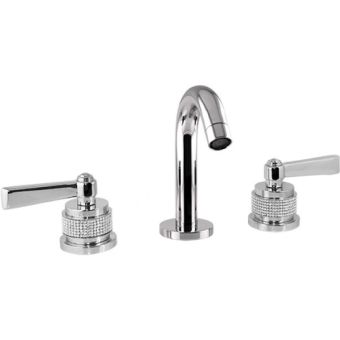 Bronces Mestre / Bidet Fittings / Three holes bidet set with Swarovski 271021.PH0.50