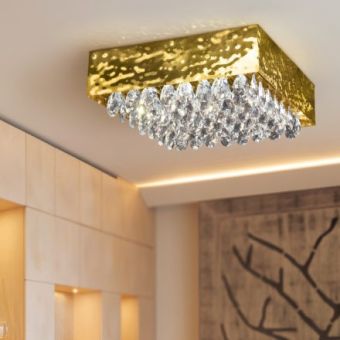 Patrizia Volpato / Semi-Flush Mounts / Magma Handcrafted 24 Karat Gold PV-450-PL