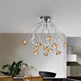 Patrizia Volpato / Chandeliers / Boccioli Handcrafted 24 Karat Gold