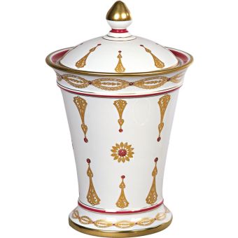 Le Porcellane / Vases with Lids / Potiche Ponte Vecchio 5012 5011