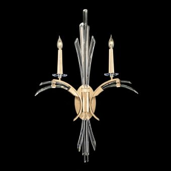 Fine Art Handcrafted Lighting / Wall Sconces / Trevi 34″ 782750 