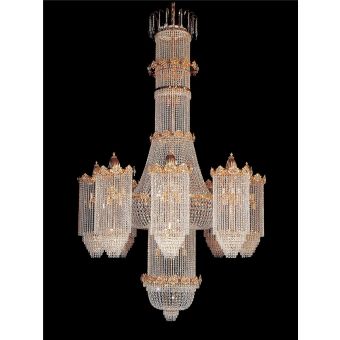 Italian Luxury Lighting / Chandeliers / Empire Large Crystal 84 Lights 8911 200