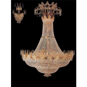 Italian Luxury Lighting / Chandeliers / Empire Crystal 48 Lights 8960 130
