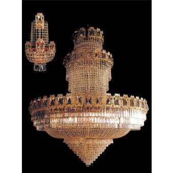 Italian Luxury Lighting / Chandeliers / Empire Crystal 30 Lights 9015 120