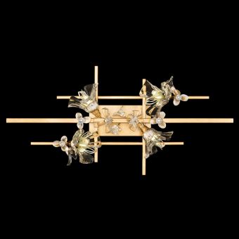 Fine Art Handcrafted Lighting / Semi-Flush Mount / Azu 35″ 919640 