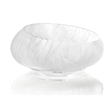 Il Paralume Marina / Washbasin handmade in clear Italian crystal / BA816