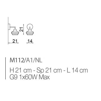 Il Paralume Marina / Wall Sconces / IL-M112/A1