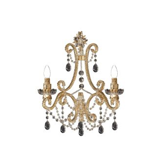 Mechini / Wall Lights / Bohemian Crystal and Clear Pearl Banding A135/2