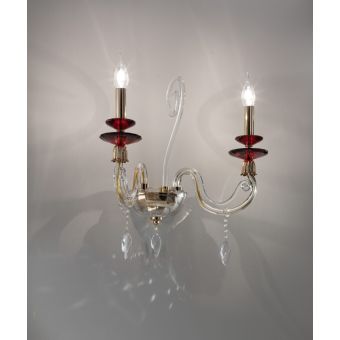 Euroluce Lampadari / Wall Sconces / Aurora A2