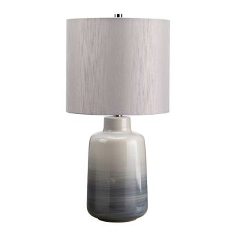 Elstead Lighting / Table Lamps / Bacari Small Blue and Grey