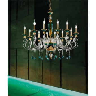 Euroluce Lampadari / Chandeliers / Barocco L12 Lux