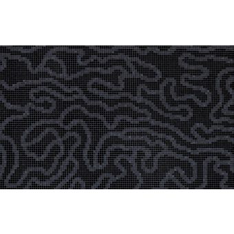 Bisazza / Mosaico - Decorations / Groove Black (Modern)