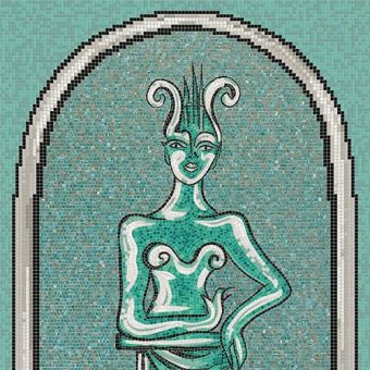 Bisazza / Mosaico - Decorations / Lyre Verte (Timeless)