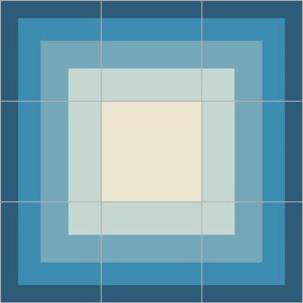 Bisazza / Cementiles / Maze Indigo