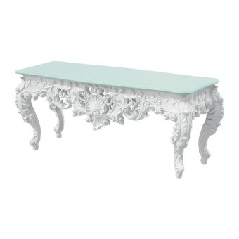 Bisazza / Konsolentische / Bagno - die Wanders-Kollektion / New Antiques Table 165 Weiß