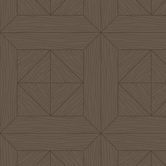 Bisazza / Wood - Decorations / New Atlante Marron Glacé