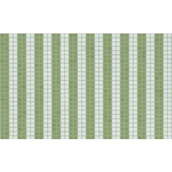 Bisazza / Mosaico - Decorations / Pinstripe Green (Flooring)