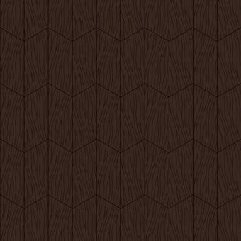 Bisazza / Wood - Decorations / Plissage Moka