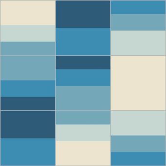 Bisazza / Cementiles / Swing Indigo