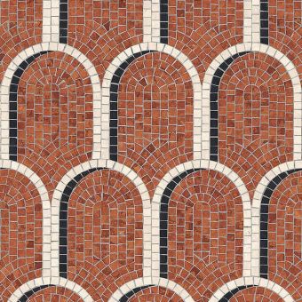 Bisazza / Marmosaico - Decorations / Triennale Rosso