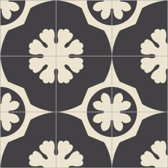 Bisazza / Cementiles / Twiggy Nero